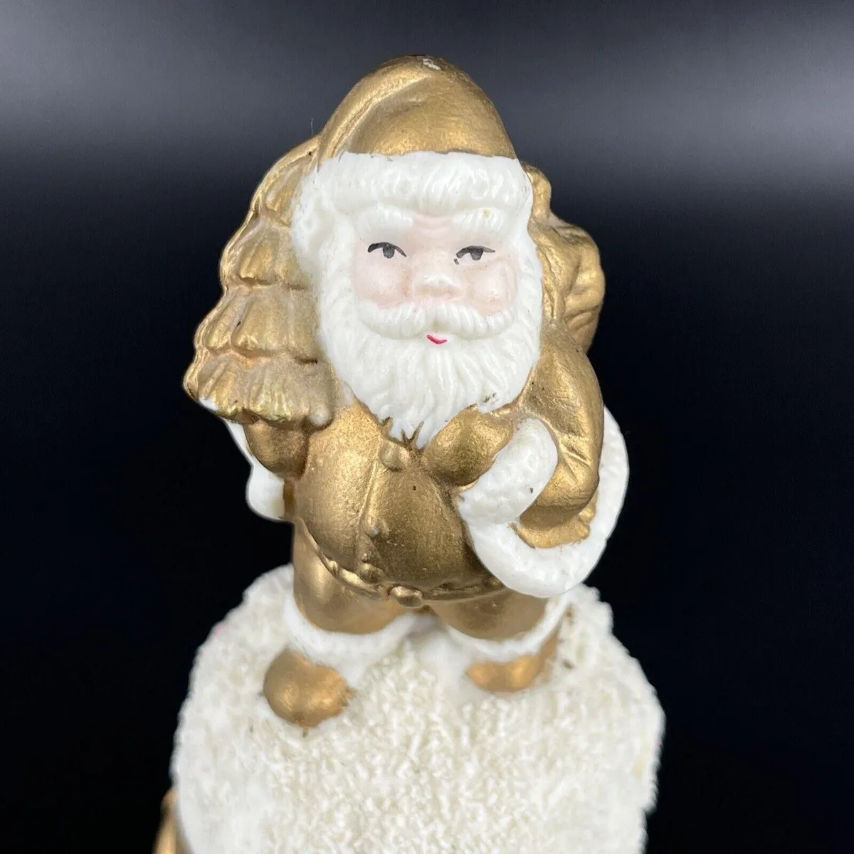 Vintage World Bazaars Inc. Holiday Collection Gold Suited Porcelain ...