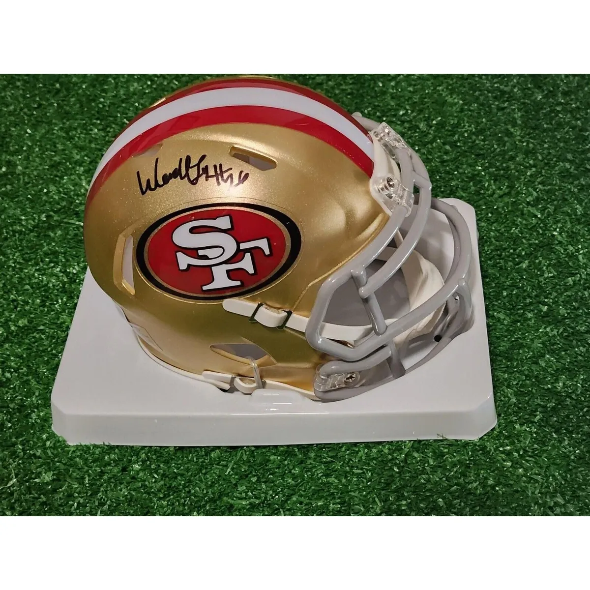 Wendell Tyler Autographed San Francisco 49ers Speed Mini Helmet Beckett ...