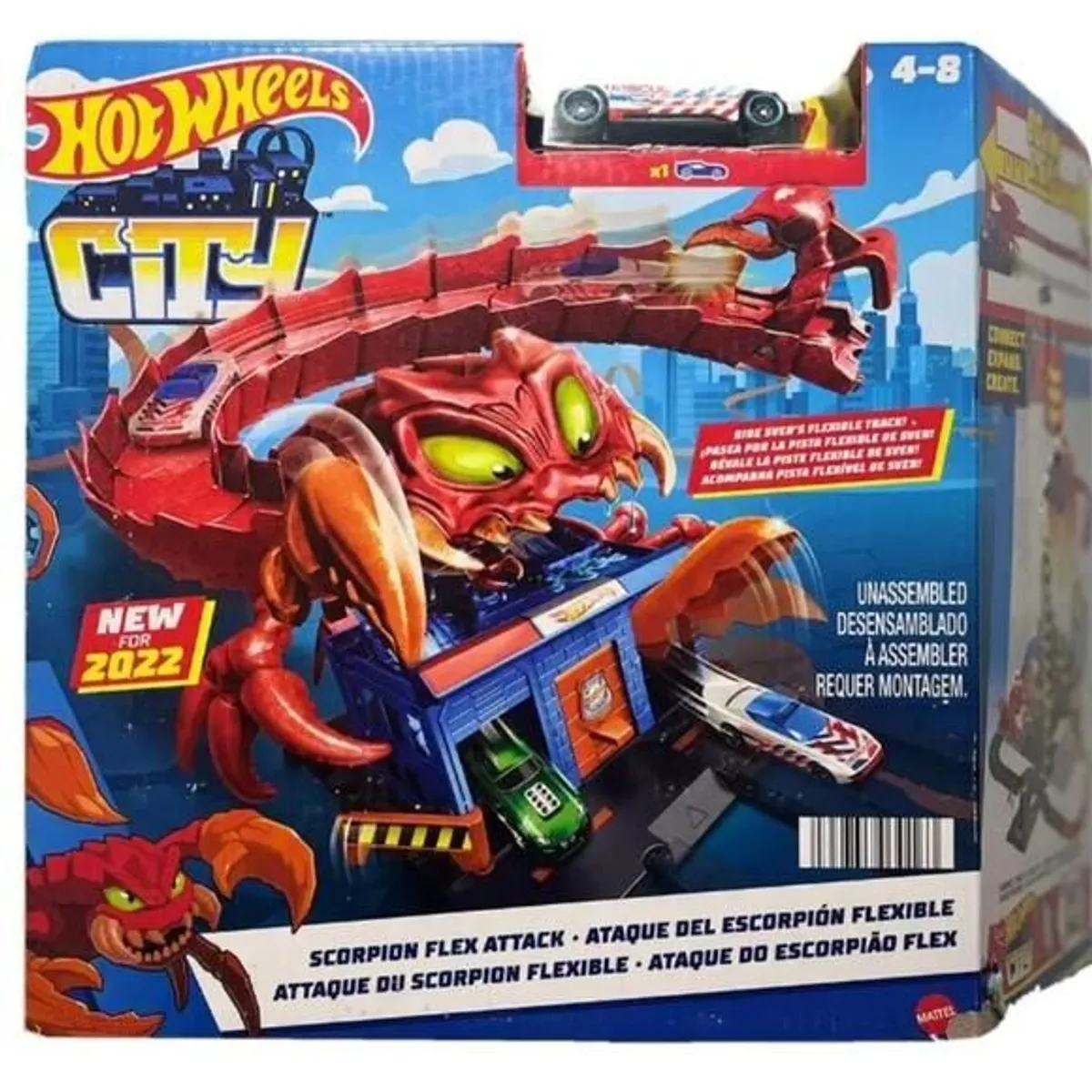 Hot Wheels City Scorpion Flex Attack Playset New · Whatnot: Buy, Sell ...