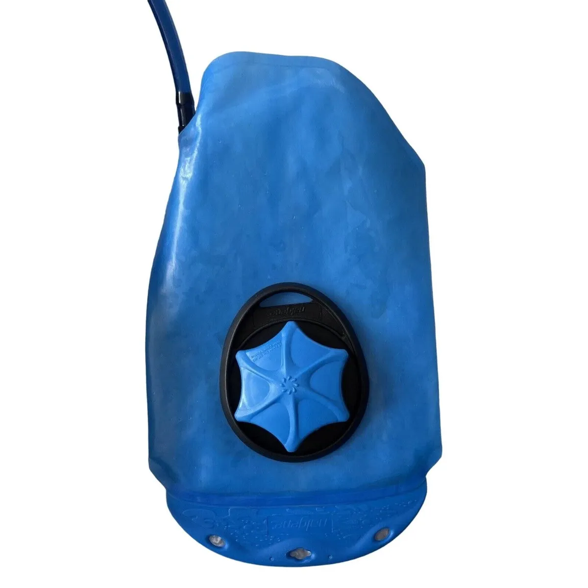 Jansport Nalgene Hydration Backpack With Bladder Blue & Gray Hiking EUC