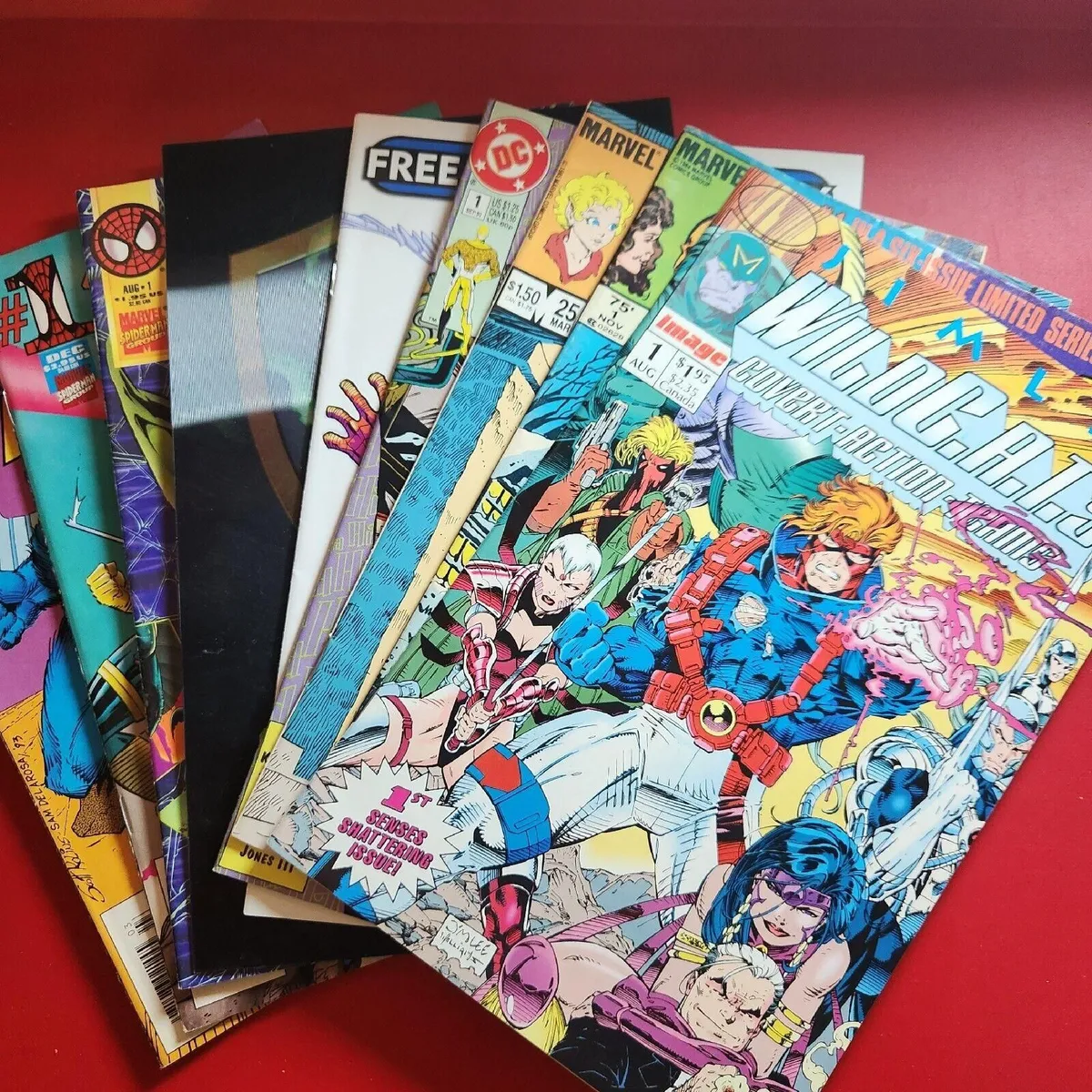 【18冊】アメコミセット　ジェン13 ＆ ワイルドキャッツ Lot of 8 Comic Books Wild CATS #1, Marvel Fanfare #25, The