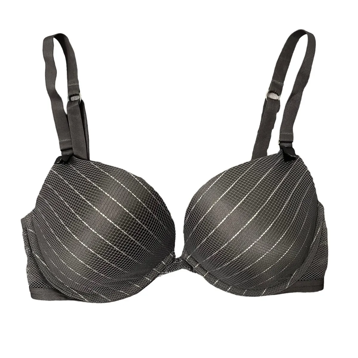 VS Victoria's Secret Very Sexy Push-Up Bra Gray Size 32DD · Whatnot ...