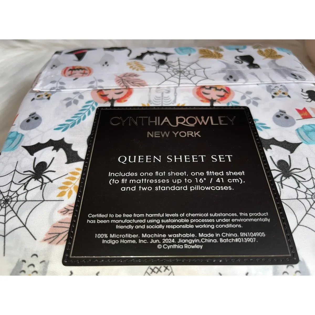 Cynthia rowley halloween queen sheet set orders