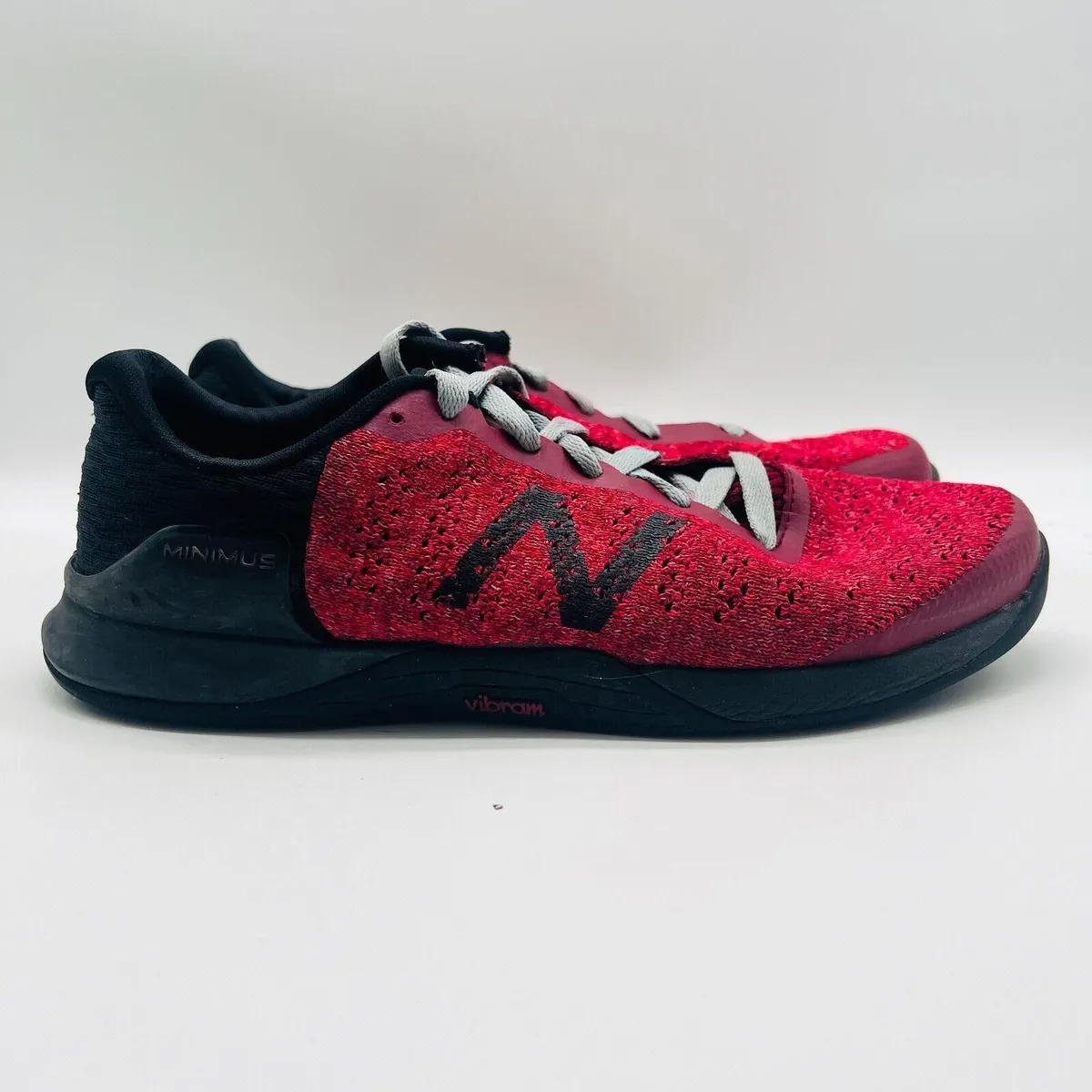 New Balance Shoes Mens 8 Minimus Prevail V1 Red Black Running Barefoot Sneakers Whatnot Buy Sell Go Live