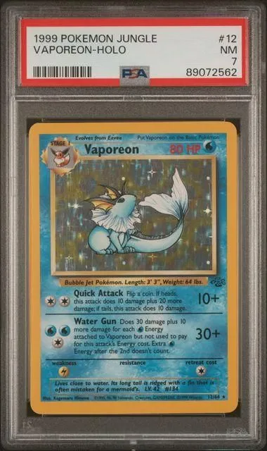 Pokemon Vaporeon 12 hotsell