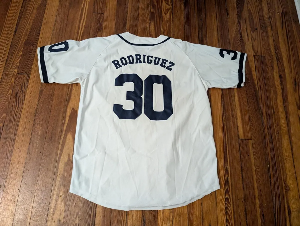 NWT Headgear Classics Benny Rodriguez The Sandlot White Jersey sz hot XL