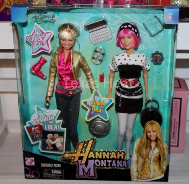 未開封品Hannah Montana フィギュア Doll 人形 バービーレア品 Hannah
