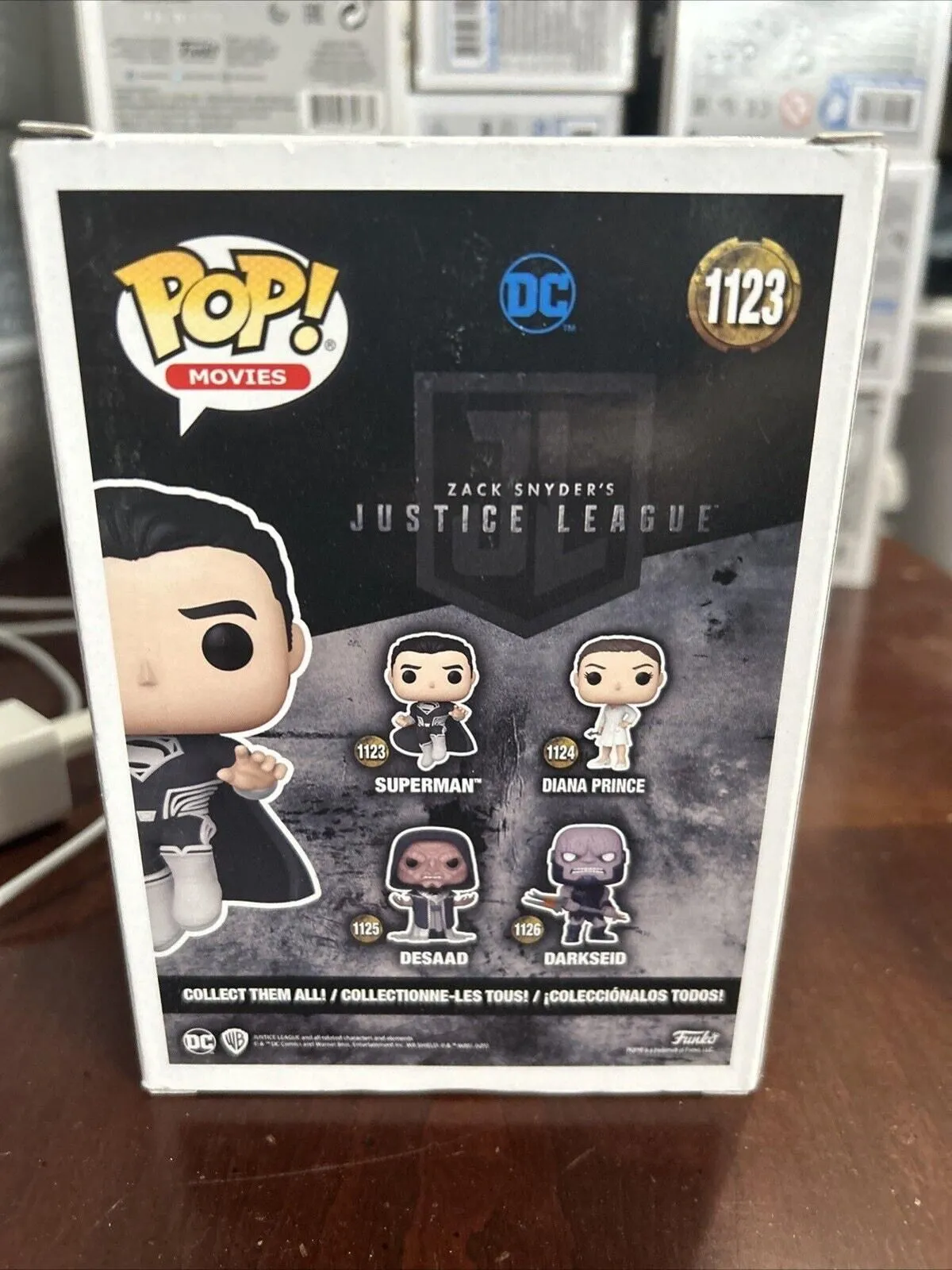 Funko Pop DC cheapest Excl LE 1123 Superman/1124 Diana Prince/1125 Desaad/1126 Darkseid