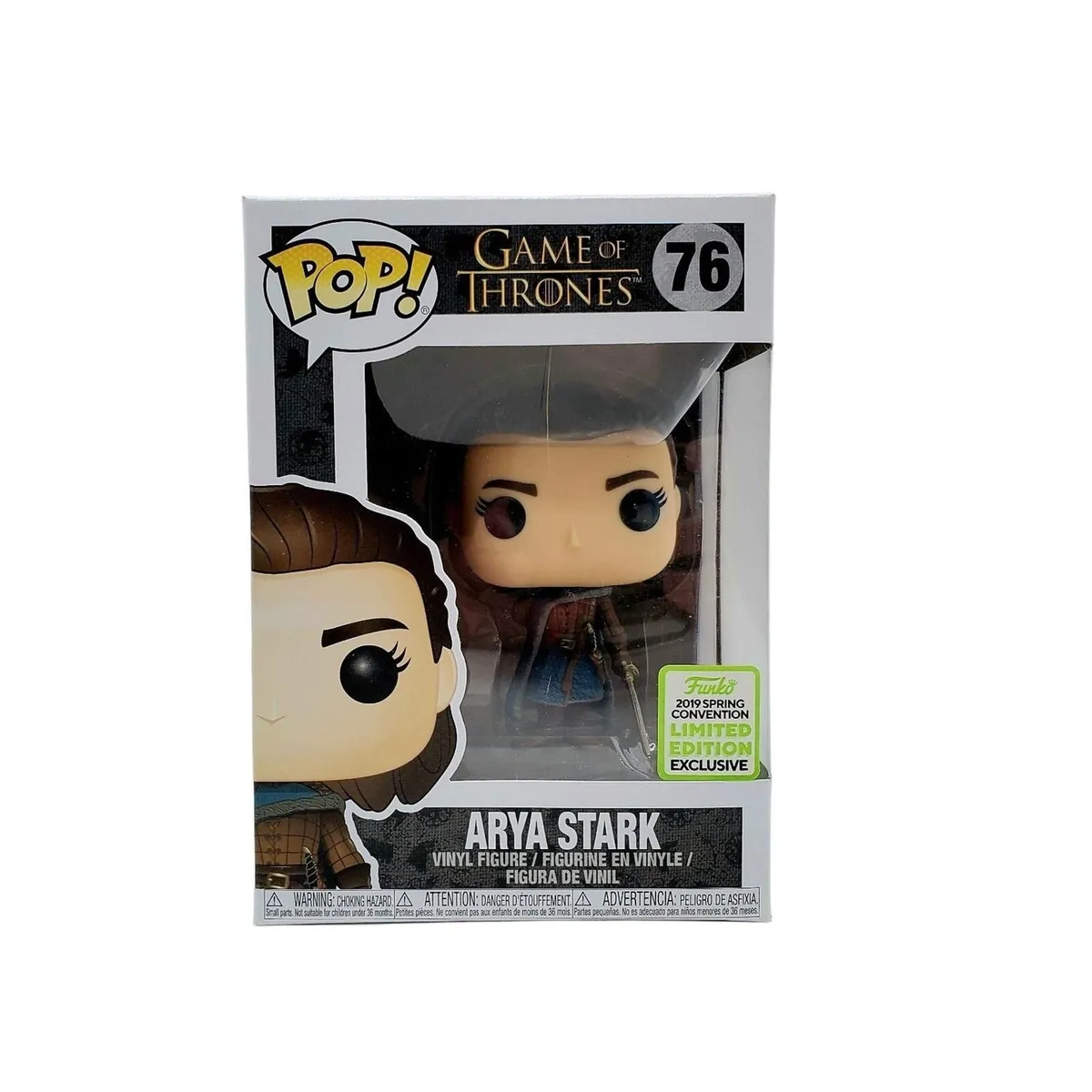 Funko Pop Arya Stark Game Of Thrones 2019 Spring Convention LE Exclusive Whatnot Buy Sell Go Live