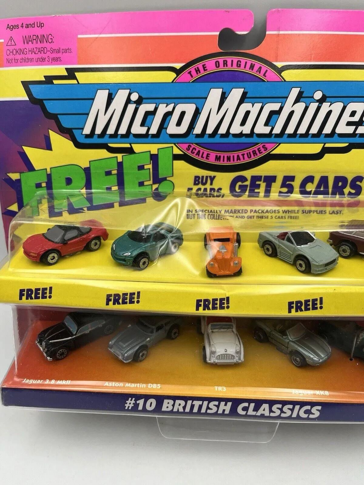 BLMCマッドフラップのNOSを購入して一年使用1970年代の当時物 Vintage Galoob Micro Machines British Classics 10 MOC 1997