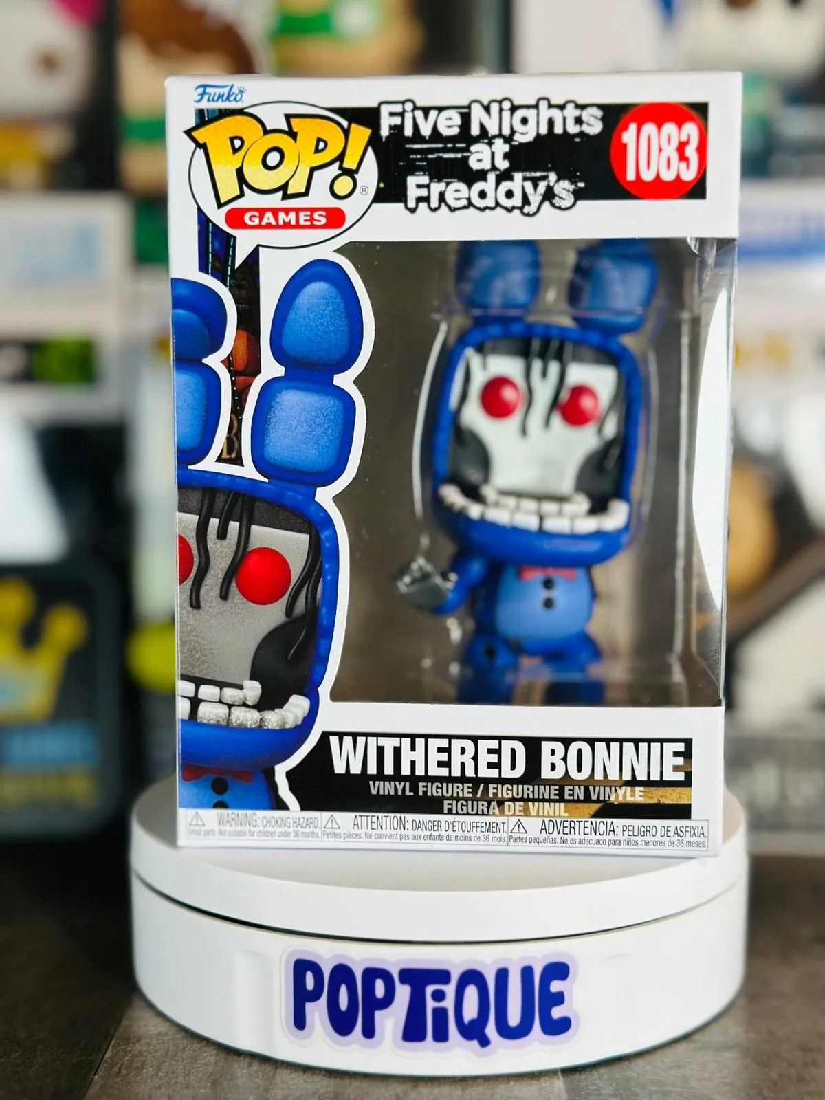 Five Nights at Freddy's Withered Bonnie Funko Pop! #1083 · Whatnot