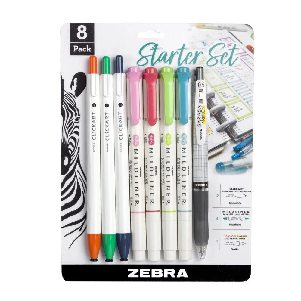 Open-box - Zebra 8ct Starter Note Taking Set · Whatnot: Shop