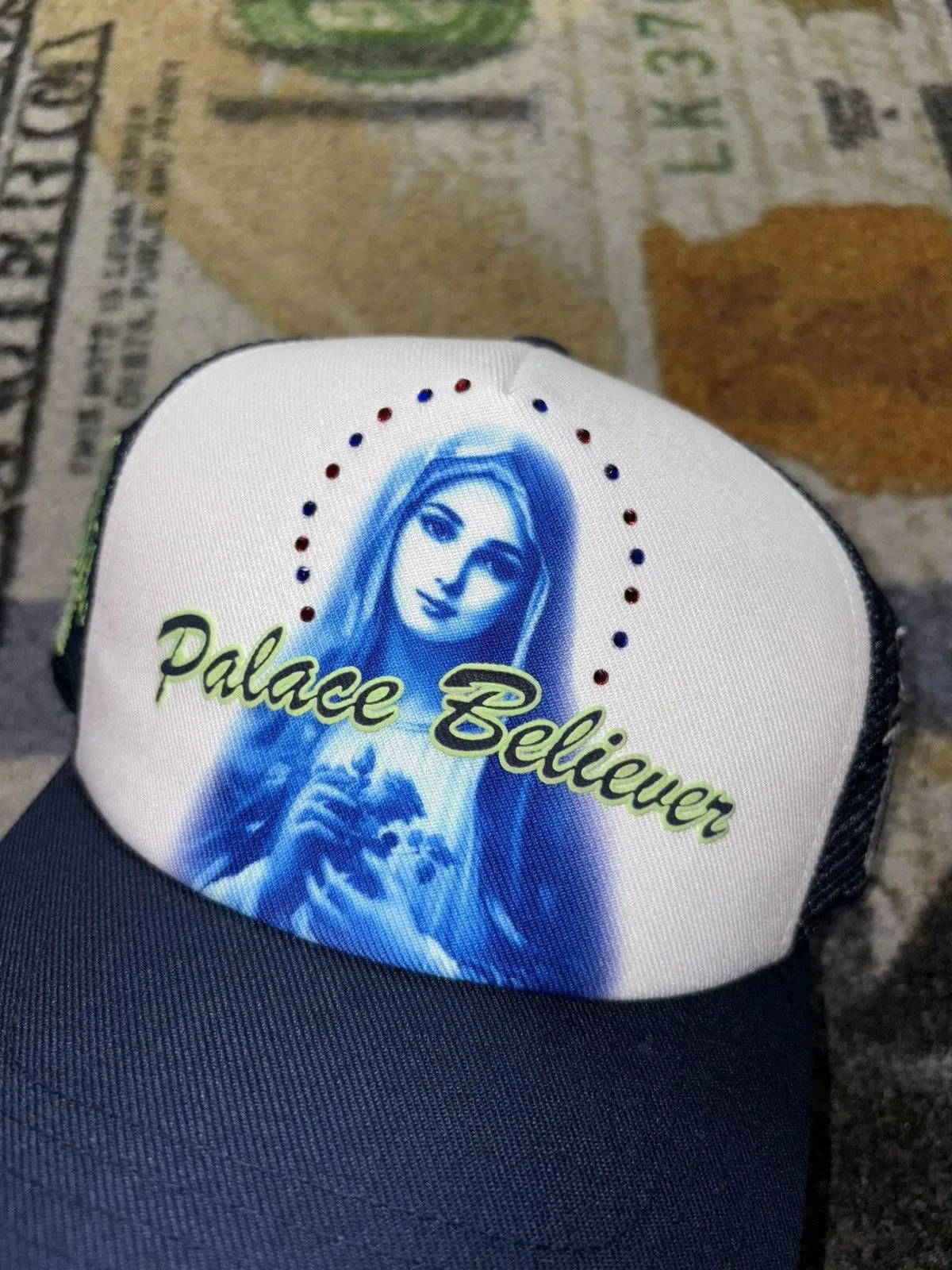 Palace 1 Truth Trucker Hat Navy · Whatnot: Shop, Sell, Connect