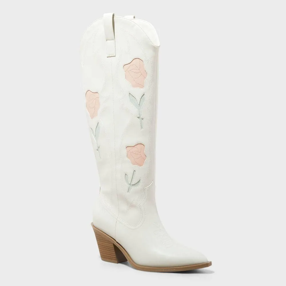 New with Tags - Size 11 - Women's Dixie Bone Floral Western