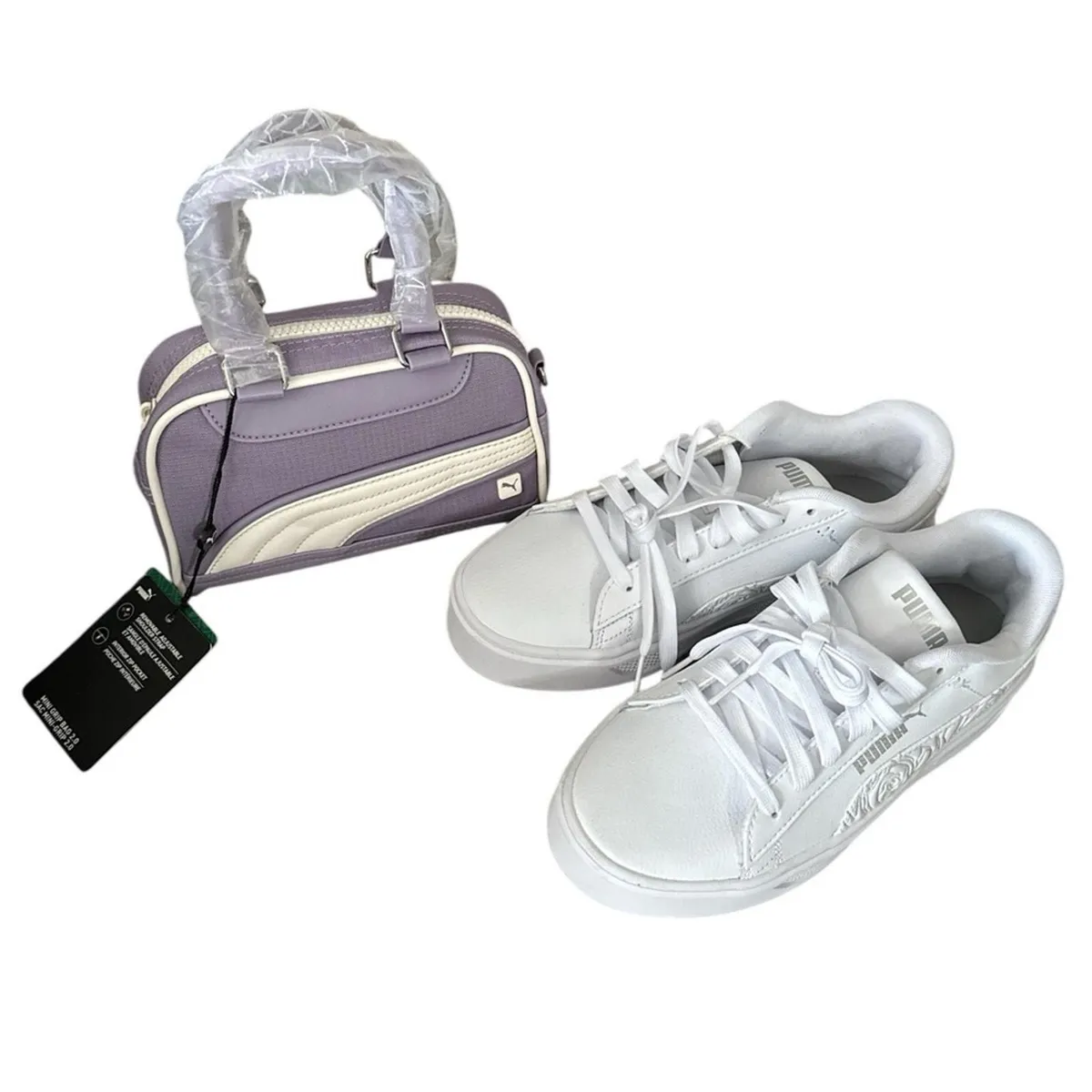☆PUMA☆ W Deer Cat Mini Bag White 94093302 940933-02 Puma 940933 Women S DeerCat Mini Bag W Dear Cat Mini Bag