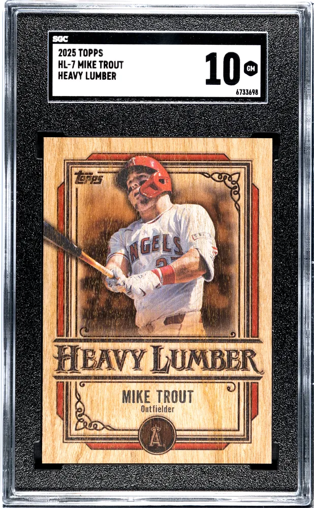 2025 Topps Mike Trout #HL-7 Heavy Lumber SGC 10 · Whatnot
