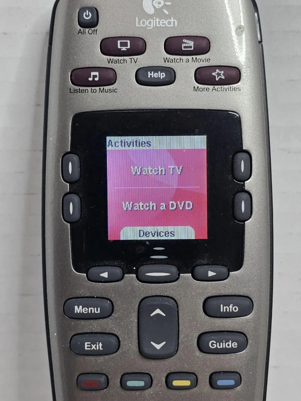 (未使用･未開封品)　ロジテック　Logitech Harmony 650 Remote Control 　シルバー 7z28pnb Logitech Universal TV Harmony 650 Infrared Remote Control