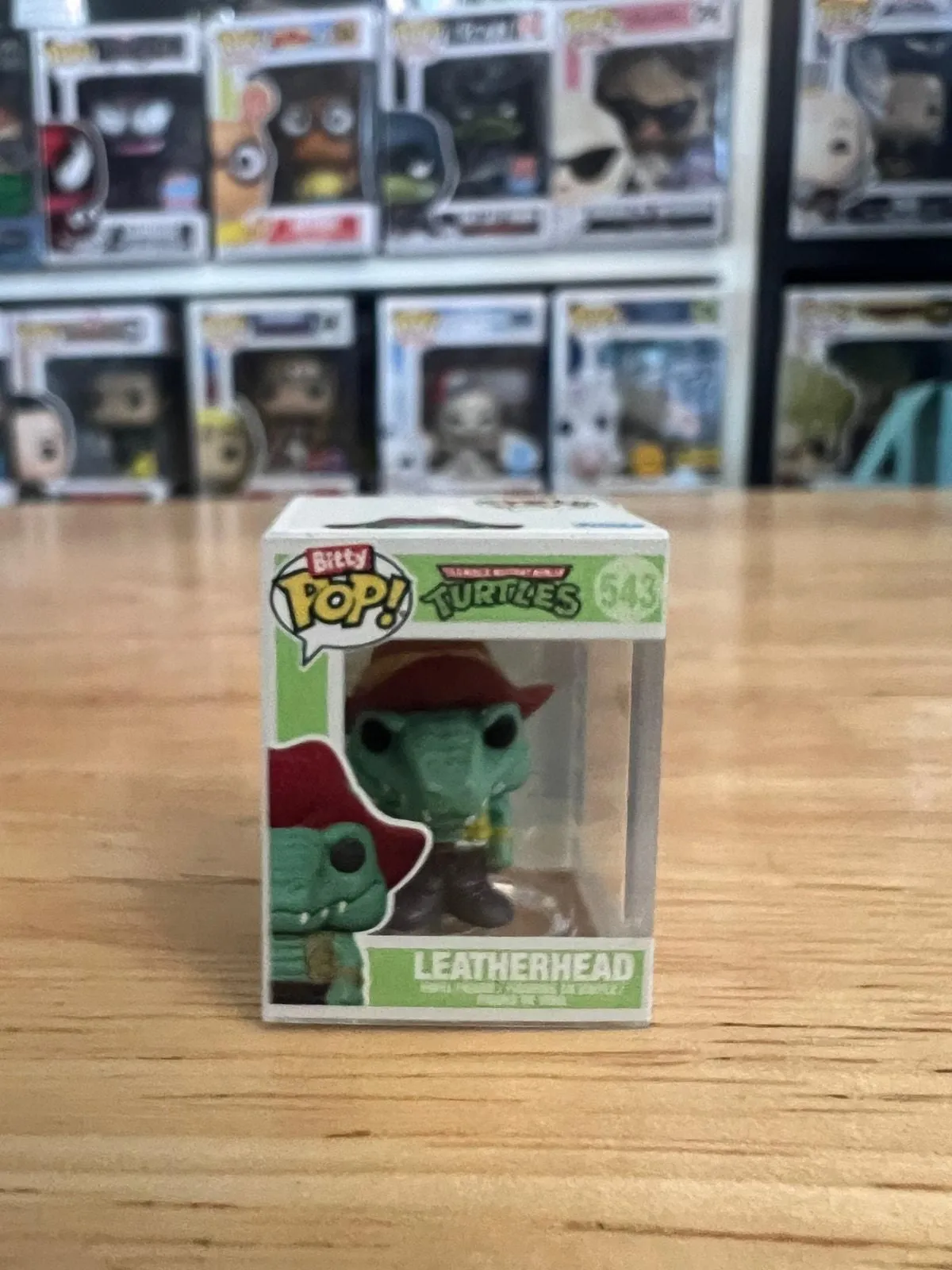 ULTRA RARE CHASE Leatherhead Funko Bitty Pop #543 PIECE TMNT B&W