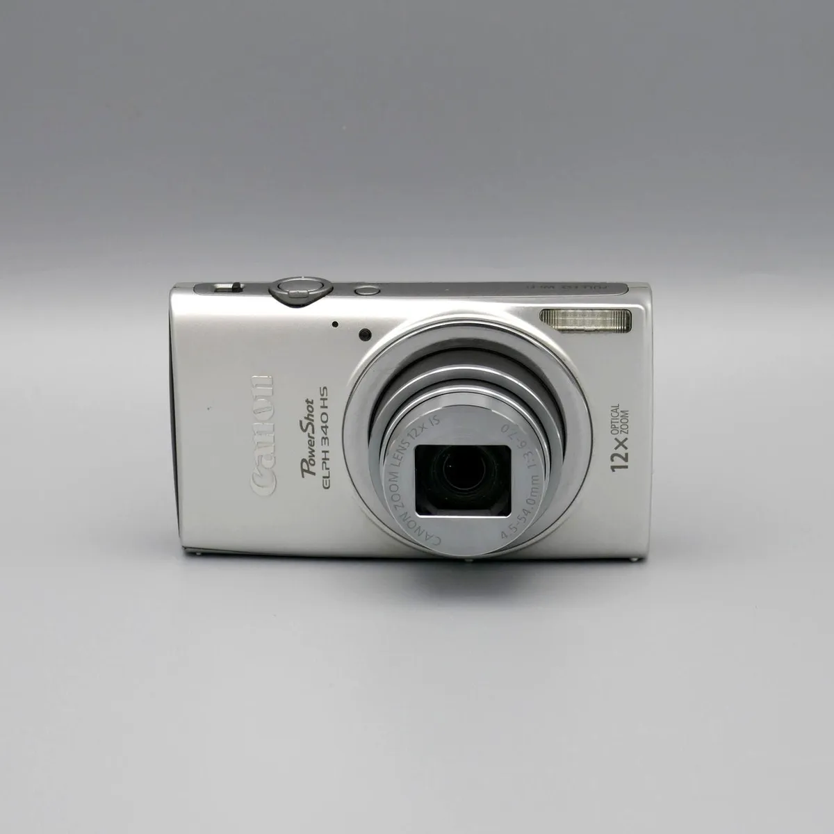 Canon PowerShot ELPH 340 HS Digital Camera | 16MP | Silver - used