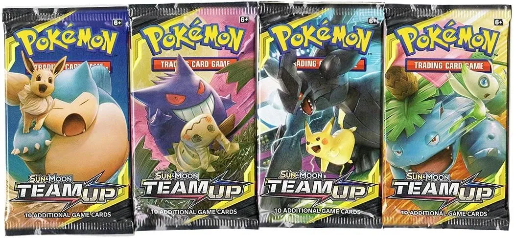 Pokemon Sun & Moon Team Up Booster Pack  Whatnot: Shop, Sell, Connect