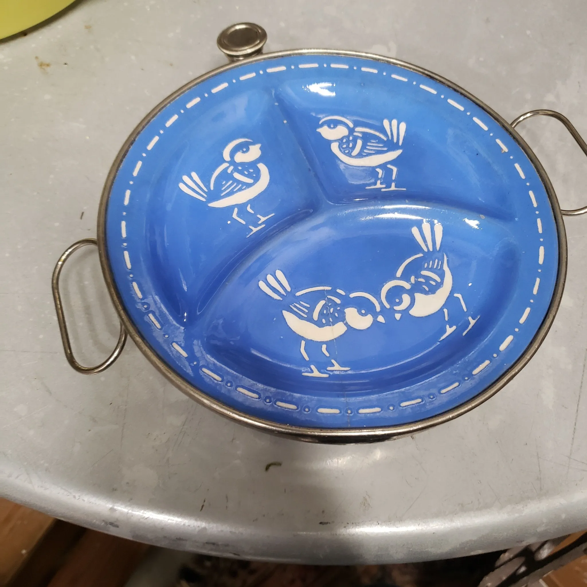 22Vintage Baby food warmer plate · Whatnot Buy, Sell & Go Live