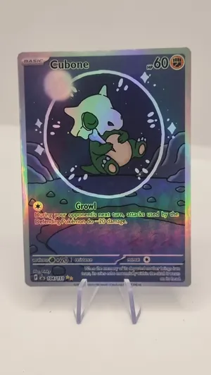 pokemon go cubone card Marowak 105/165 - - 151 - Evolution 2 Set - Holo Rare All cards will be carefully packed for safe transit bubble shiny cubone pokemon card