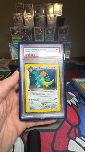 first edition dragonite pokemon card BGS 8 (NM-MT) Dragonite main image 1