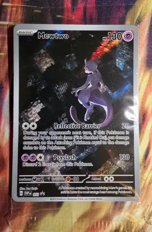 Indeedee 154 Sv: Scarlet & Violet Promo Cards Mewtwo SVP052 Pokemon Scarlet  & Violet Promo Card - SEALED Holo Rare, Near Mint Pokemon Cards