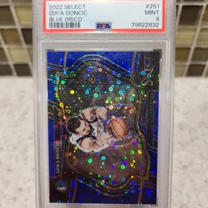 2022 Panini Select Luka Doncic Blue Disco /25  Whatnot: Shop, Sell, Connect