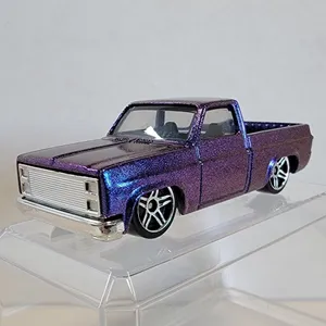 Hot Wheels 83 Chevy Silverado CUSTOM w/ Case · Whatnot