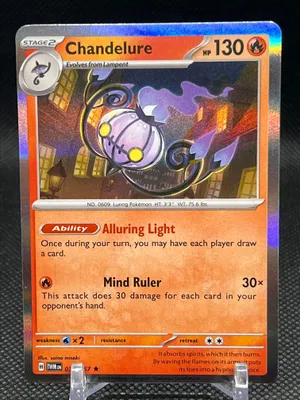 Pokmon TCG Chandelure 038/167 Holo Rare Near Mint  Whatnot: Shop, Sell,  Connect