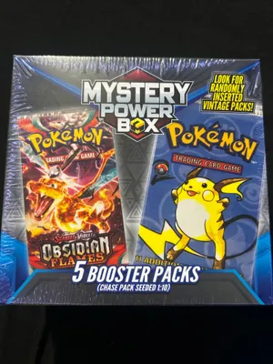 unlimited edition booster box mtg Mega Mystery Pokemon Power Box Includes 5 Booster Packs, 1 3-Booster Pack,  2 Oversized Cards, 4 Bonus Items and 1 Online Code Card Great for Christmas  or Birthday Gifts : Amazon.sg: Toys