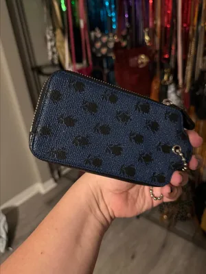 *ULTRA RARE* Coach Badlands Badlands Black Blue Flower Print