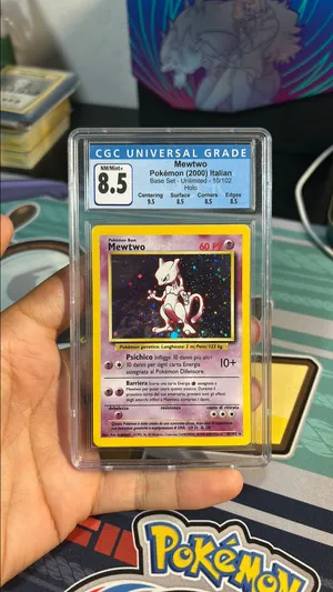 Mewtwo Base Set Unlimited Italian  Whatnot: Shop, Sell, Connect