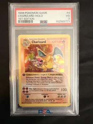 First Edition Charizard Pokmon TCG Base Set PSA 3  Whatnot: Shop, Sell,  Connect