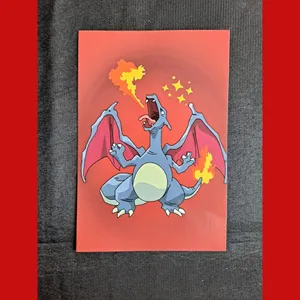 pokemon Shiny Charizard Art Prints 4x6 inches  Whatnot: Shop, Sell, Connect