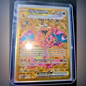 how do i get pokemon cards graded 110 PCS Character Gold Foil Cards Rare Golden Cards Price in Pakistan main image 1