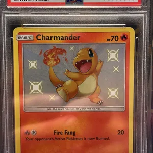 golden charmander pokemon card Credit Card Skin  Anime Town Creations Shiny Charmander Card