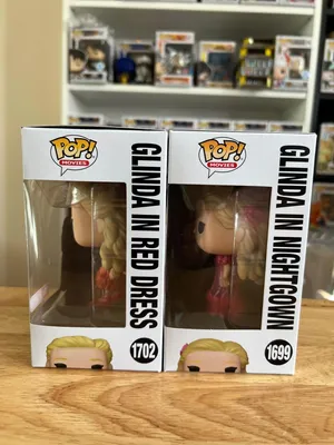 glinda in red dress funko pop 3 Glinda Funko Pop EXC Red Dress For Good