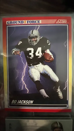 Store Ground Force Bo Jackson Card