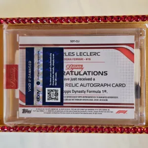 1/1 (1of1) 2021 Topps Dynasty Formula 1 Charles Leclerc Ferrari