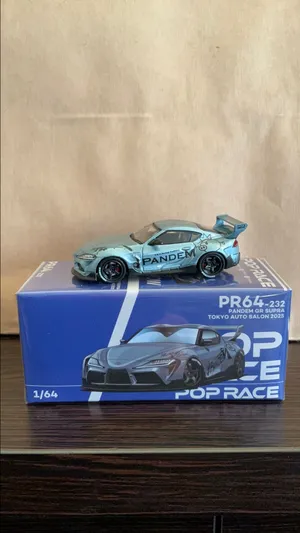 POPRACE 1/64 Pandem GR Supra TAS2025 限定 Poprace 1/64 Pandem GR Supra Tokyo Auto Salon 2025 Limited Diecast