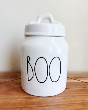 Rae dunno white baby shops boo canister