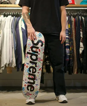 SUPREME AIRBRUSHED FLORAL SKATEBOARD · Whatnot: Shop, Sell, Connect