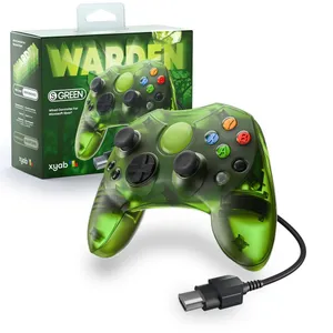 Xbox - 専用 Wired S-Type Controller for Original XBOX® - Clear Green – XYAB