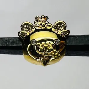 Authentic Pandora Shine Chinese Zodiac Goat Charm with Clear