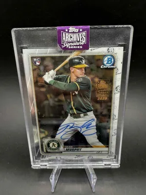 2025 Topps Archives Sean Murphy Rookie RC Auto #/25 2020 Bowman