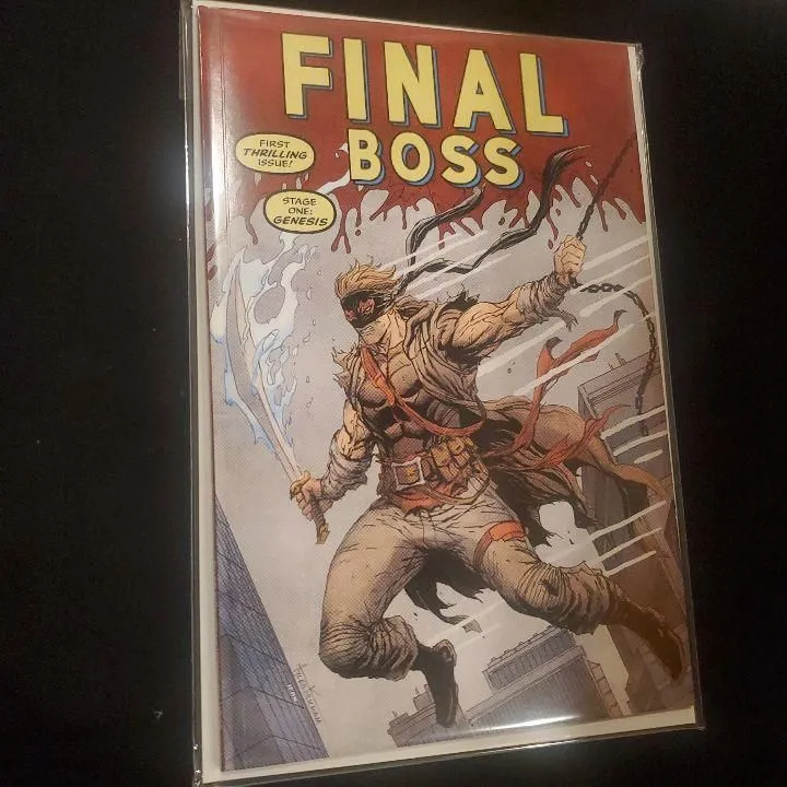 Product image for FINAL BOSS # 1 BY TYLER KIRKHAM EXLUSIVE WHATNOT VARIANT