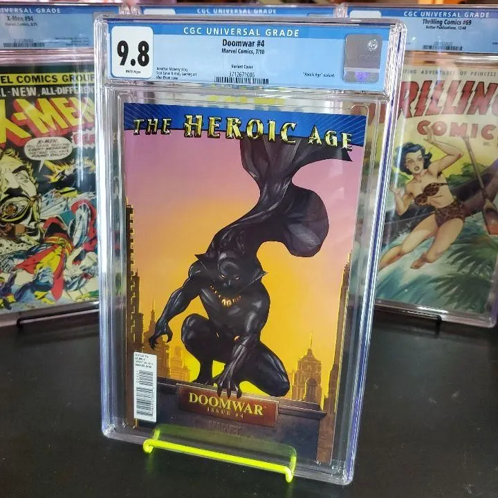 Product image for Doomwar #4 (2010) Black Panther 1:15 Variant
