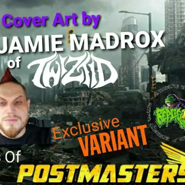 Product image for JAMIE MADROX of TWIZTID cover art GOODBOY writers. 120 printed. EXCLUSIVE  MAGAZINE SIZE. POSTMASTERSS #4